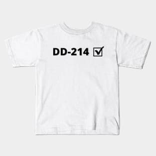 DD-214 / RETIRED MILITARY VETERAN (USA) Kids T-Shirt